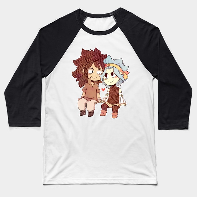 Chibi Gajevy Baseball T-Shirt by Dragnoodles